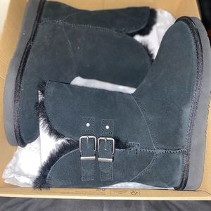 Black UGG boots
